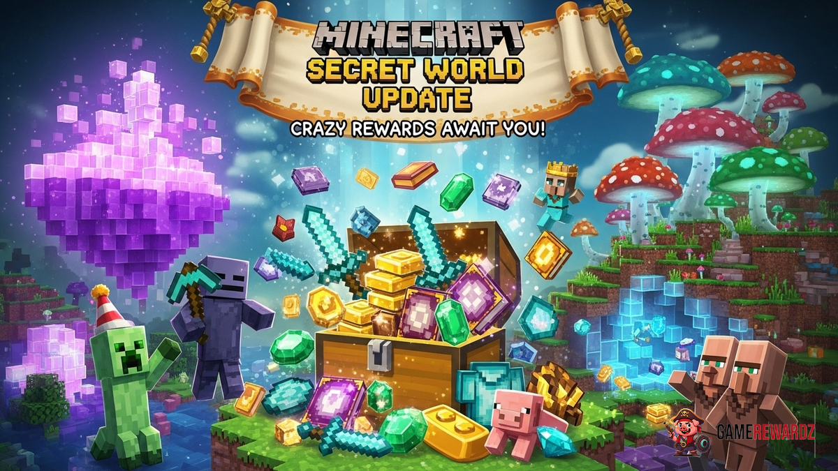 Minecraft Secret World Update – Crazy Rewards Await You!
